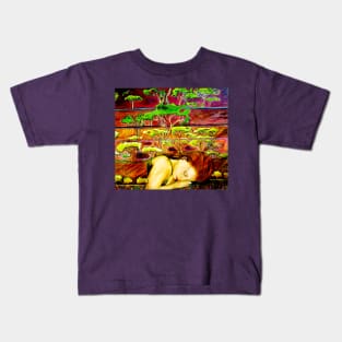 Jade's Dream - Oil Painting Kids T-Shirt